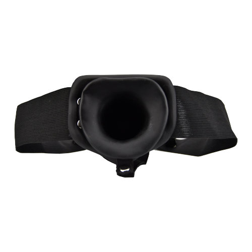 Loving Joy 9 Inch Hollow Strap On Black - Image 4
