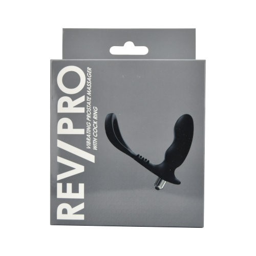 Rev-Pro Vibrating Prostate Massager with Cock Ring - Image 3
