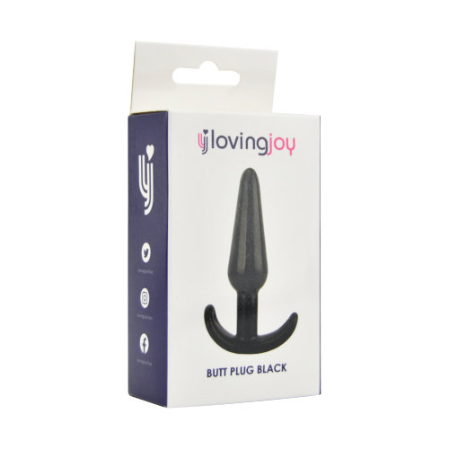 Loving Joy Butt Plug Black - Image 5