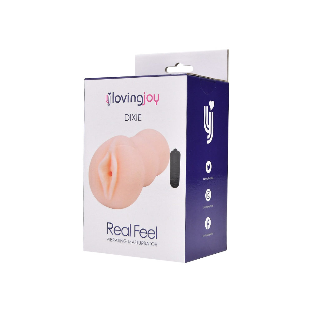 Loving Joy Dixie Vibrating Male Masturbator - Image 8