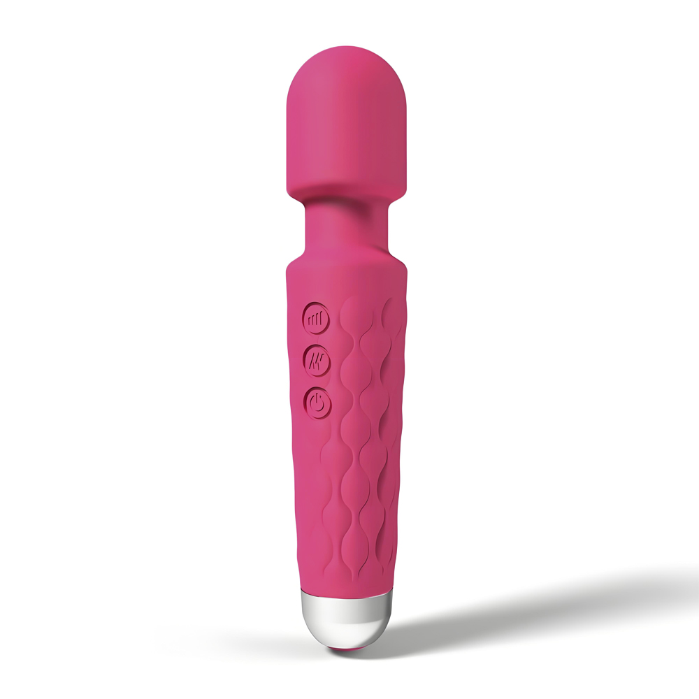 Loving Joy 20 Function Wand Vibrator Pink - Image 3