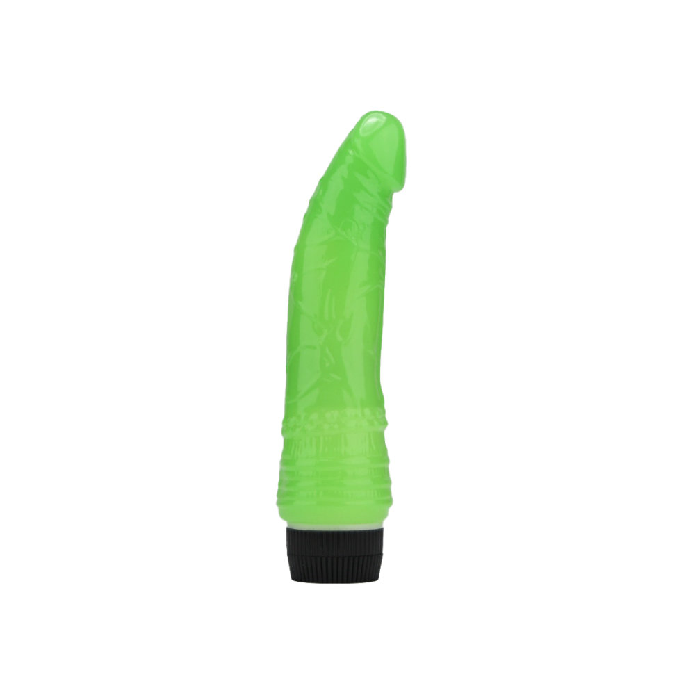 Loving Joy 7 inch Realistic Vibrator Glow in the Dark - Image 3