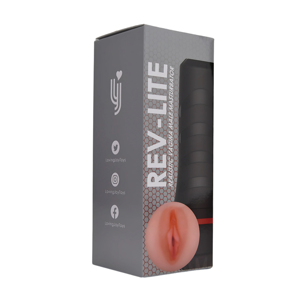 Rev-Lite Realistic Vagina Male Masturbator - Image 4