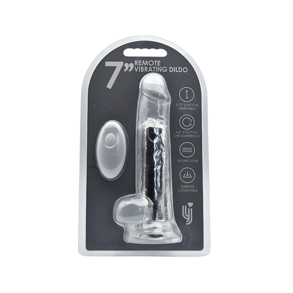 Loving Joy 7 Inch Remote Vibrating Dildo - Image 9