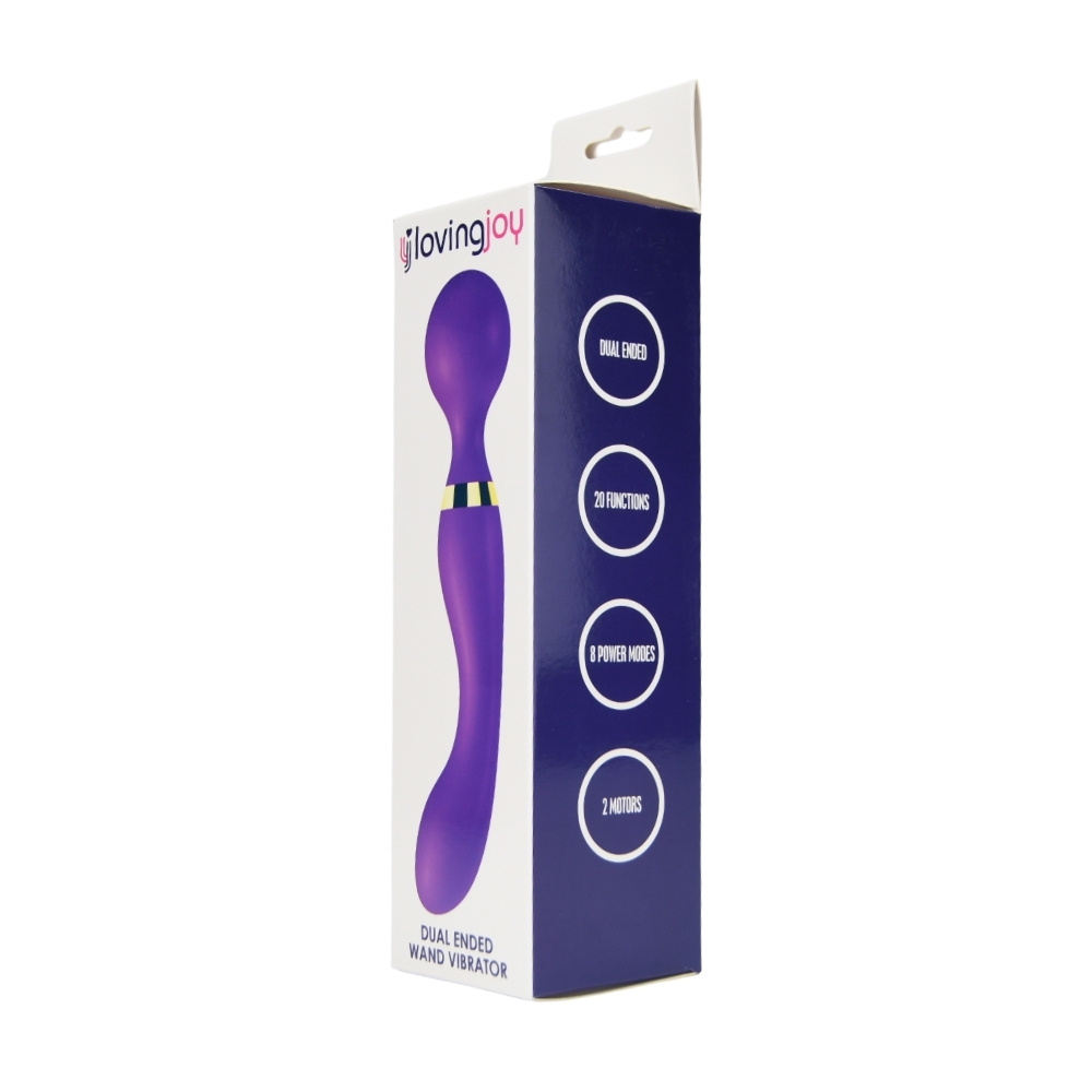 Loving Joy Dual Ended Wand Vibrator - Image 14