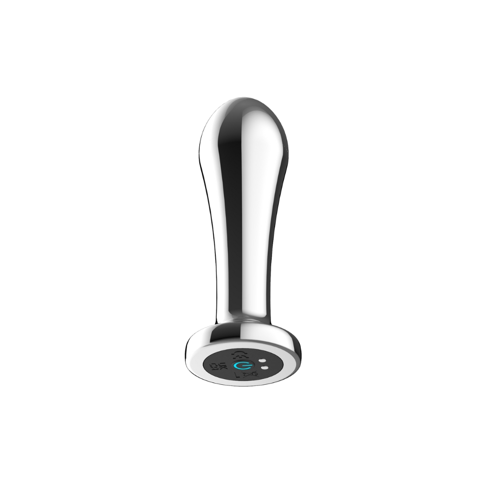 Toosh Remote Controlled Metal Vibrating Anal Plug - Image 3