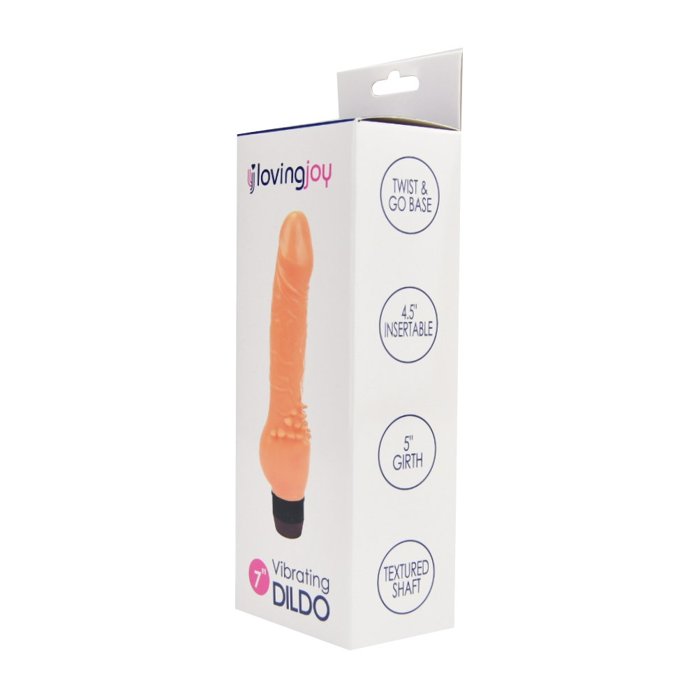 Loving Joy Bully Boy Realistic Vibrator Flesh - Image 7