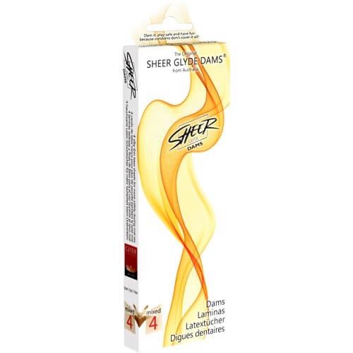 Sheer Glyde Vegan Dams Wildberry Flavour 4 Pack - Image 3