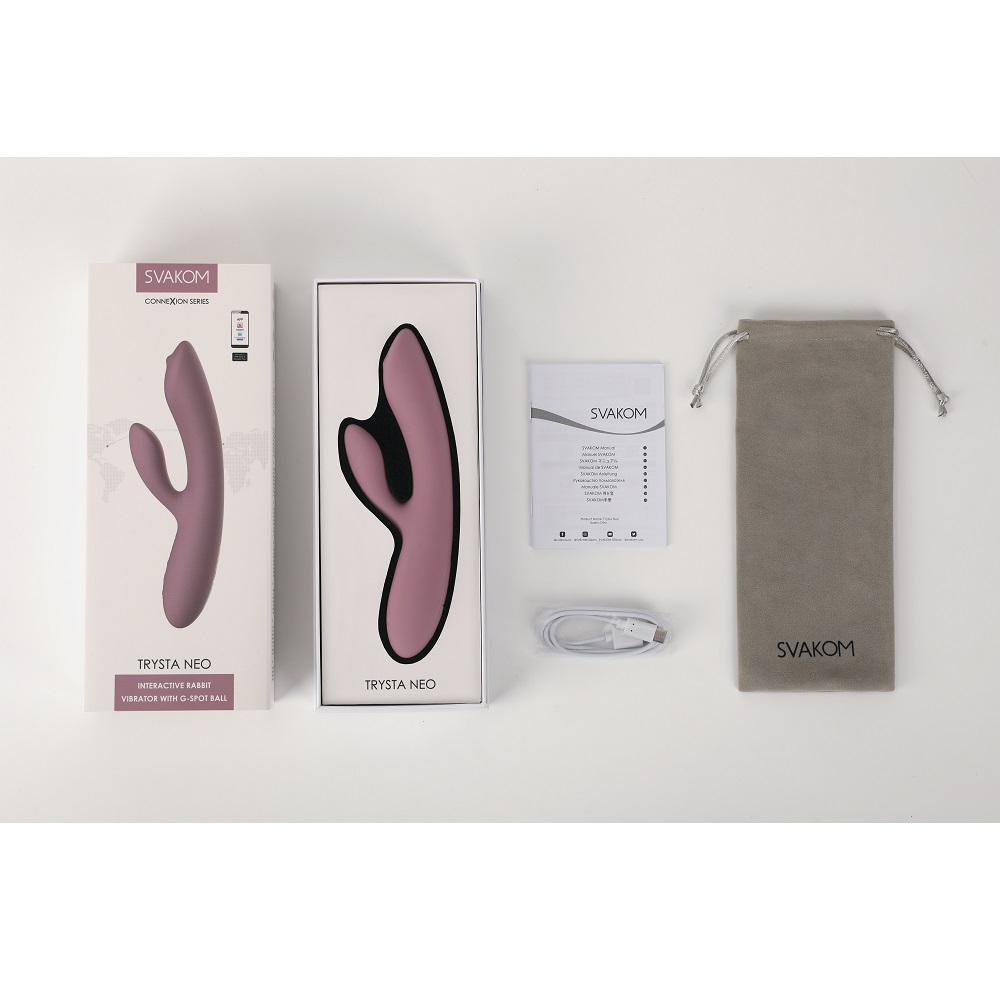 Svakom Trysta Neo Targeted Rolling G-Spot Rabbit Vibrator - Image 8