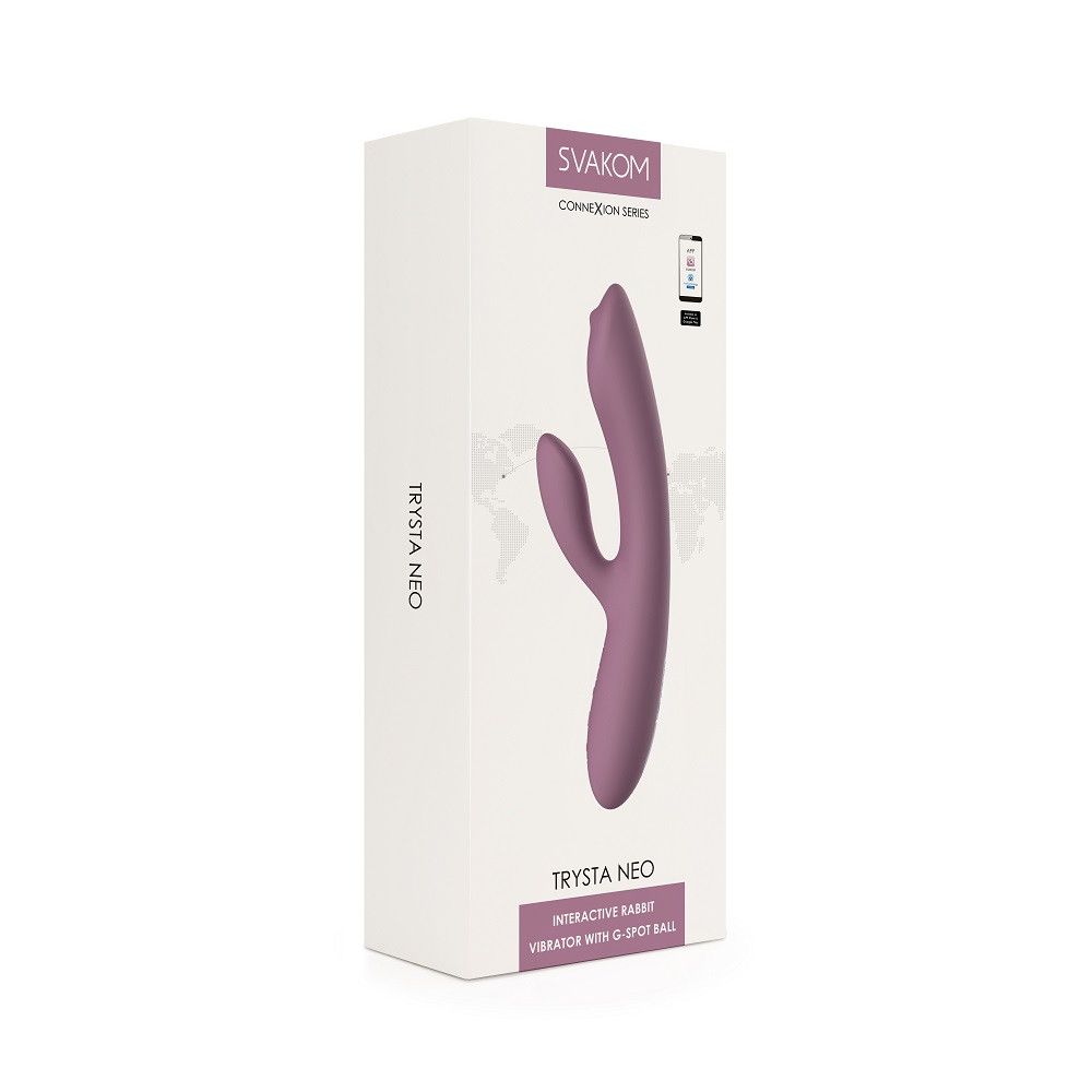 Svakom Trysta Neo Targeted Rolling G-Spot Rabbit Vibrator - Image 9